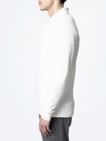 Polo Mens Essential Pique Long Sleeve Golfer In Whute