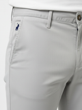 Polo Mens Essential Slim Leg Chino In Light Grey