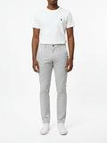 Polo Mens Essential Slim Leg Chino In Light Grey