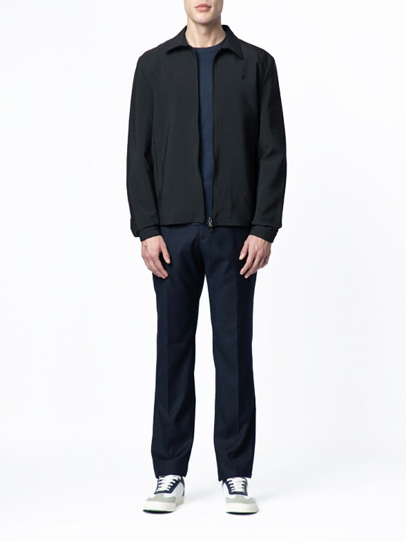 Polo Mens Essential Tech Harrington Jacket Black