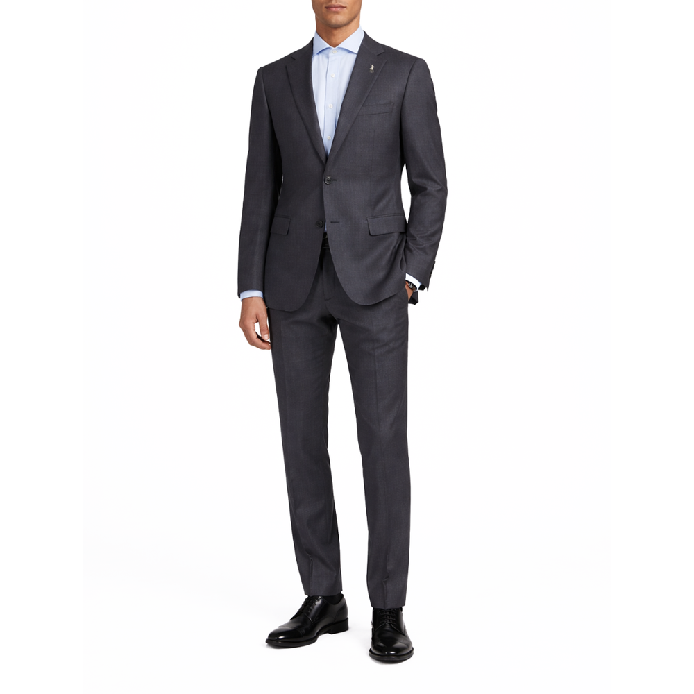 Polo Mens Custom Fit Blazers In Navy