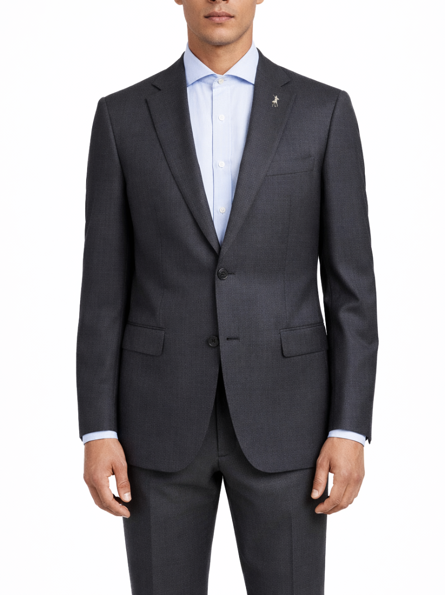 Polo Mens Custom Fit Blazer In Navy