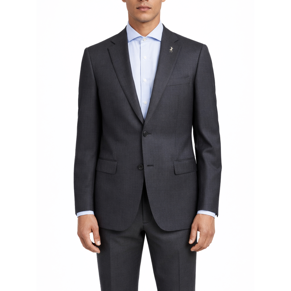 Polo Mens Custom Fit Blazers In Navy