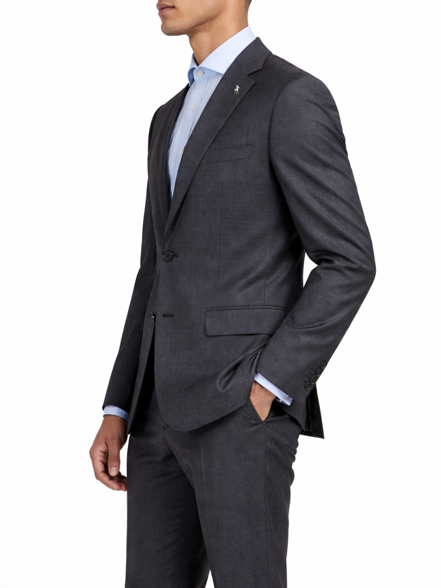 Polo Mens Custom Fit Blazer In Navy