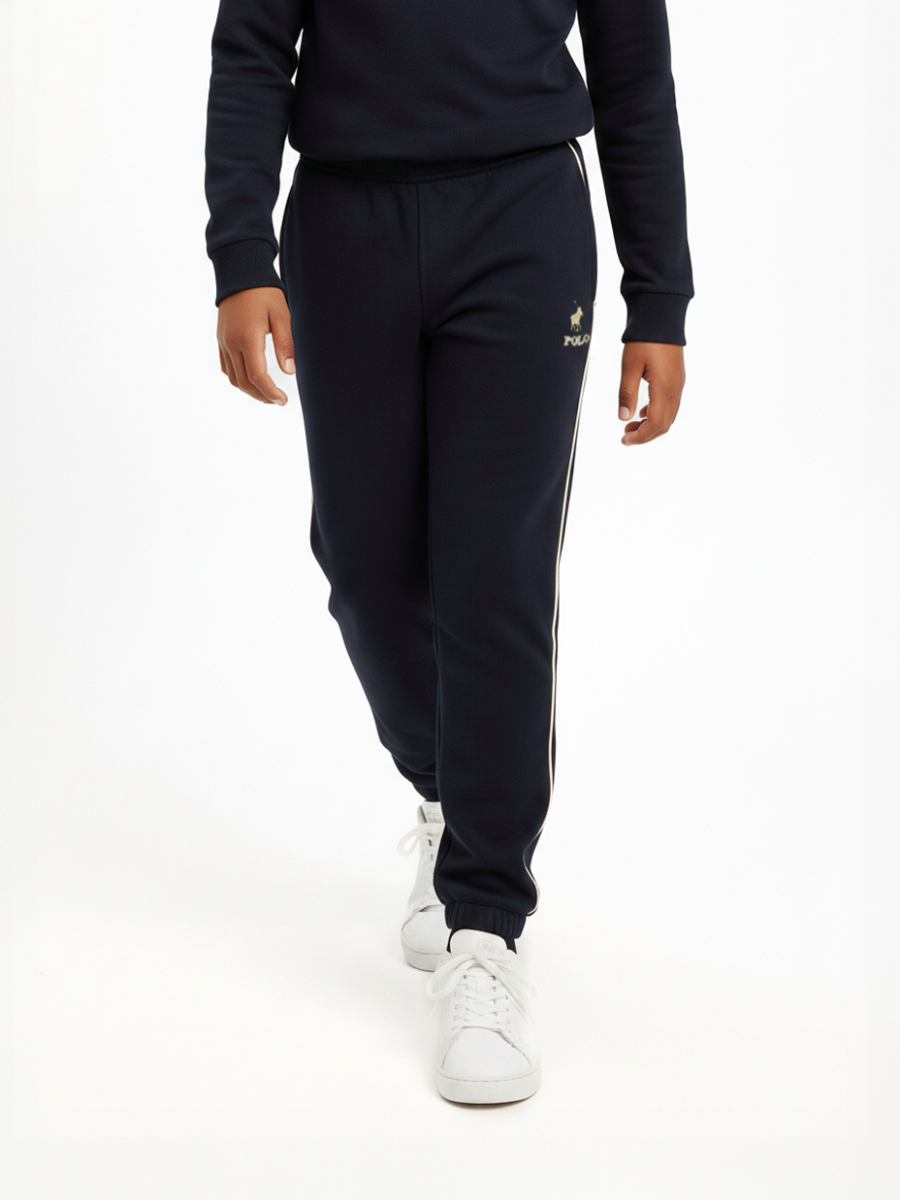 Polo Boys Anthony Embroided Jogger In Black