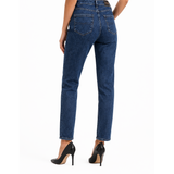 Polo Womens Taylor Straight Leg Jeans in Medium Wash