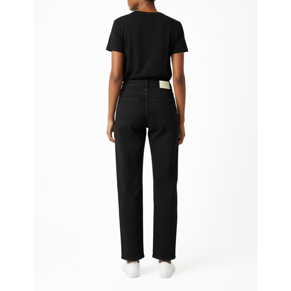 Polo Womens Taylor Straight Leg Jeans in Black