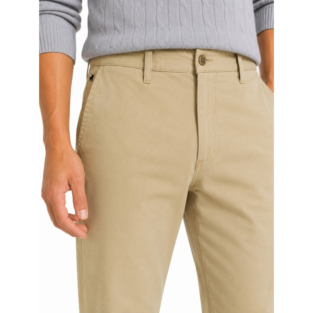 Polo Mens Essential Relaxed Leg Chinos Pants In Khaki