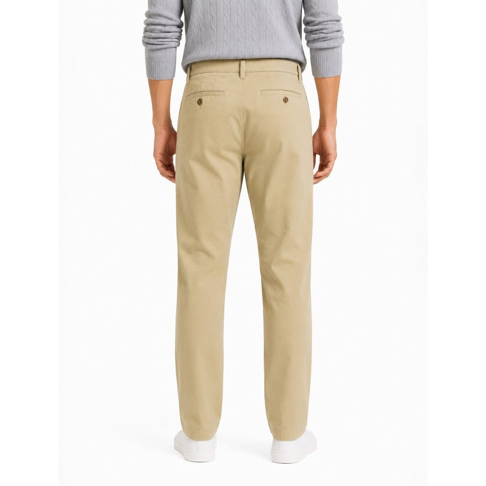 Polo Mens Essential Relaxed Leg Chinos Pants In Khaki