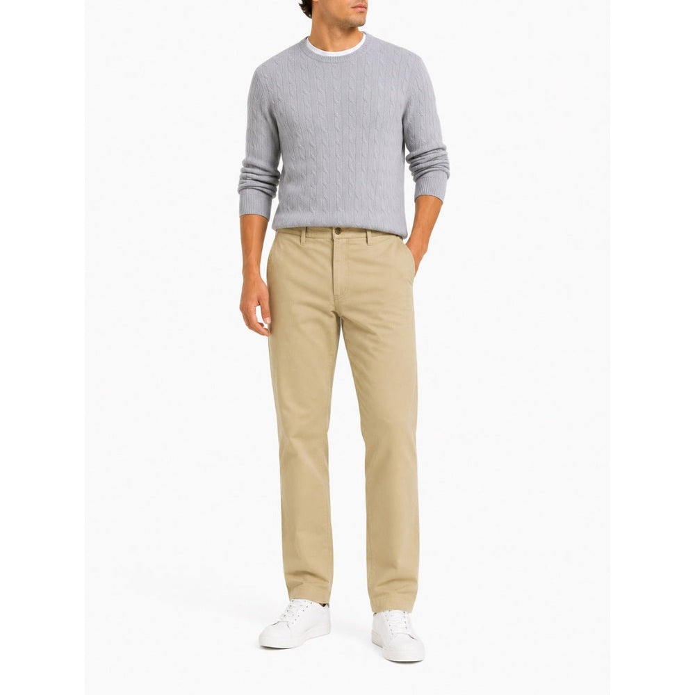 Polo Mens Essential Relaxed Leg Chinos Pants In Khaki