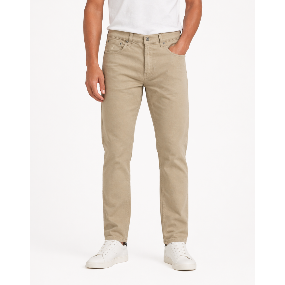 Polo Sully Straight Leg Jeans In Khaki