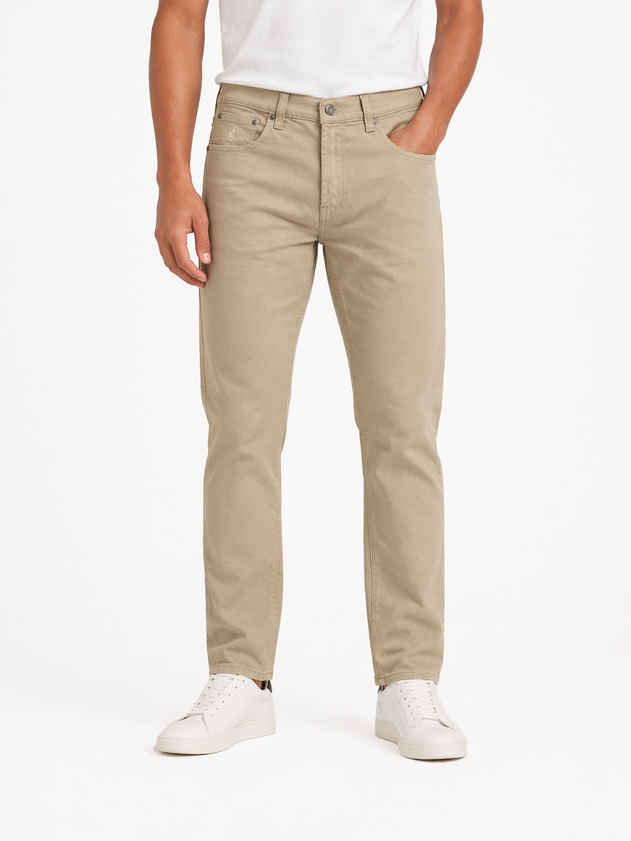 Polo Mens Sully Straight Leg Jeans In Stone