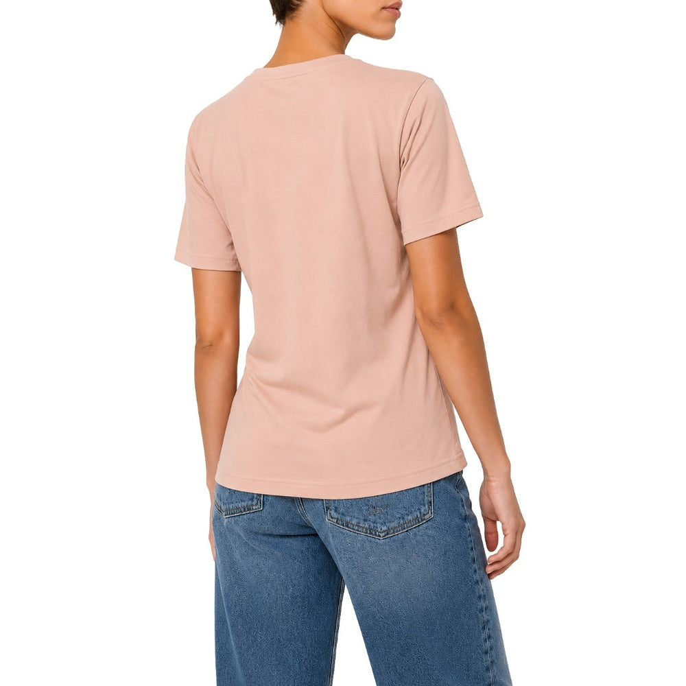 Polo Womens Ava Embroidered T-Shirt In Blush