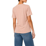 Polo Womens Ava Embroidered T-Shirt In Blush