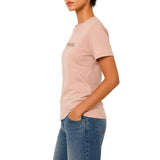 Polo Womens Ava Embroidered T-Shirt In Blush