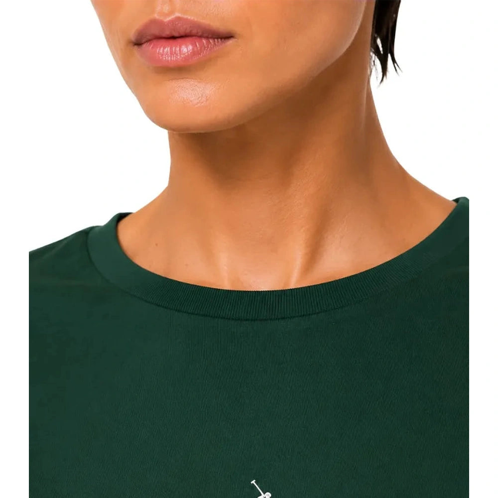 Polo Womens Harper Short Sleeves Polo Sport T-Shirt In Forest Green