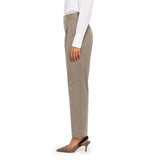 Polo Womens Jade Cigarette Leg Suit Pants In Khaki