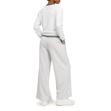 Polo Womens Farah V-Neck Track Top In White