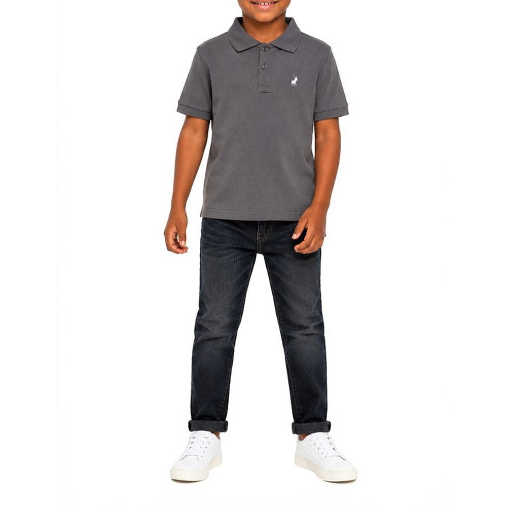 Polo Boys Austin Golfer In Gunmetal