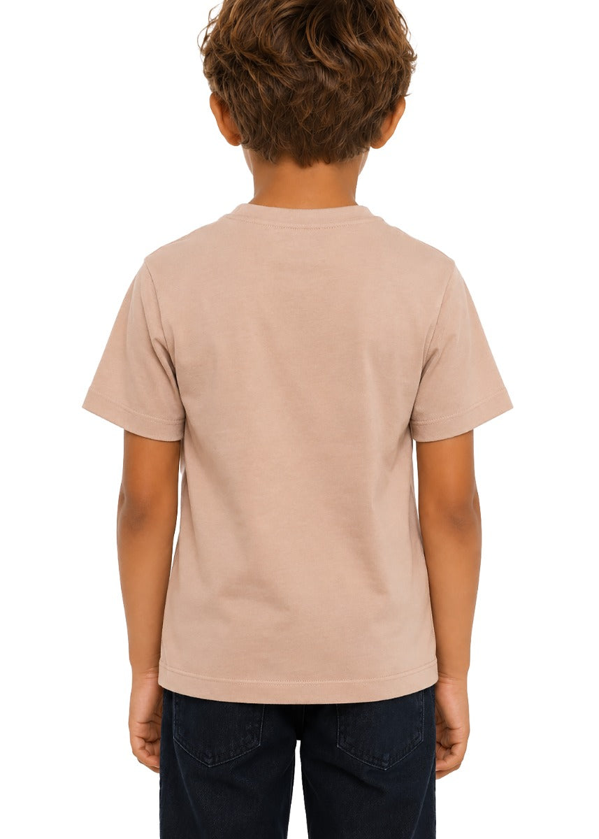 Polo Boys Rick T-Shirt In Mushroom
