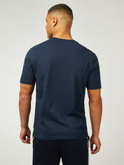 Ben Sherman W78220 Linear Guitar Tee Shirt Navy