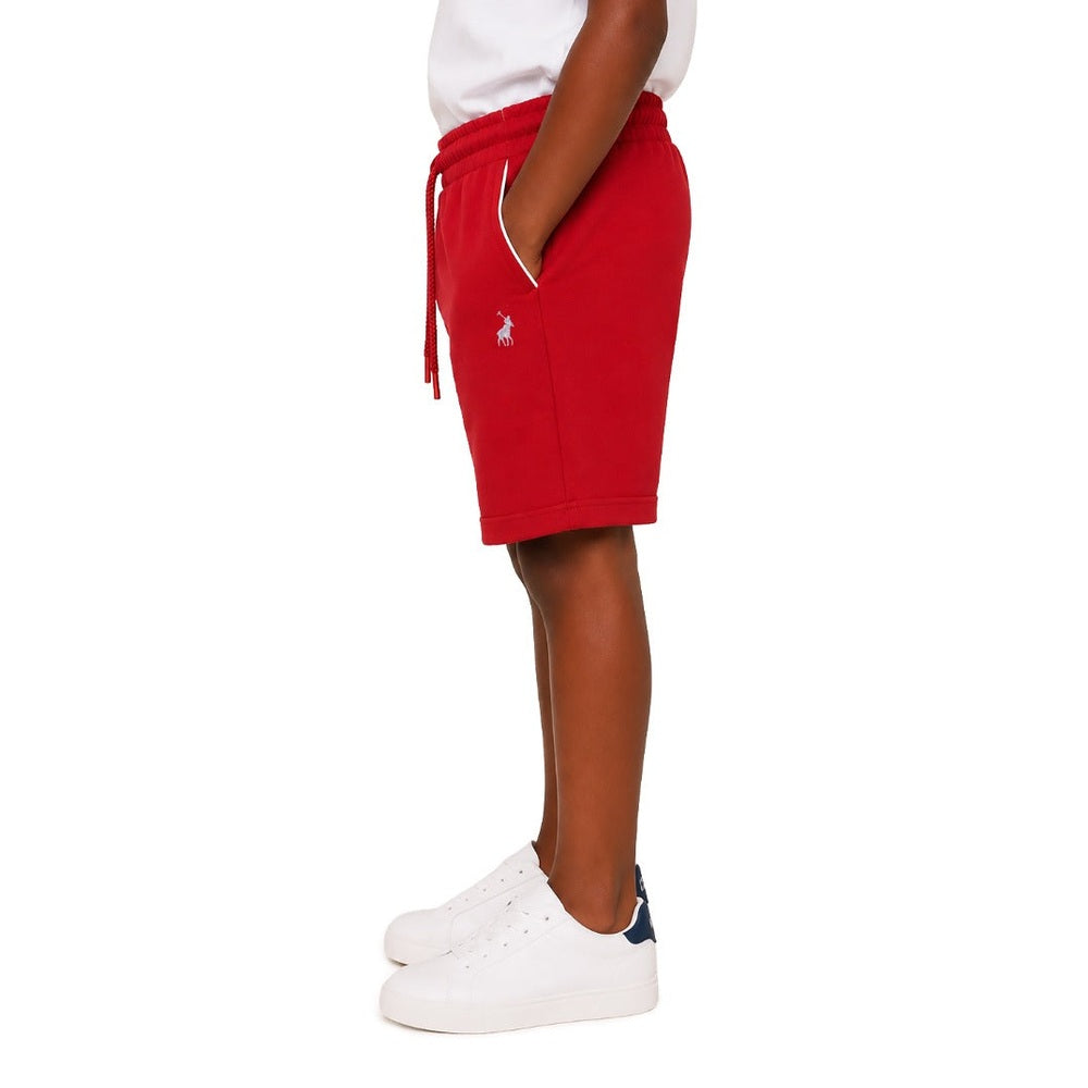 Polo Boys Jayden Short In Dark Red