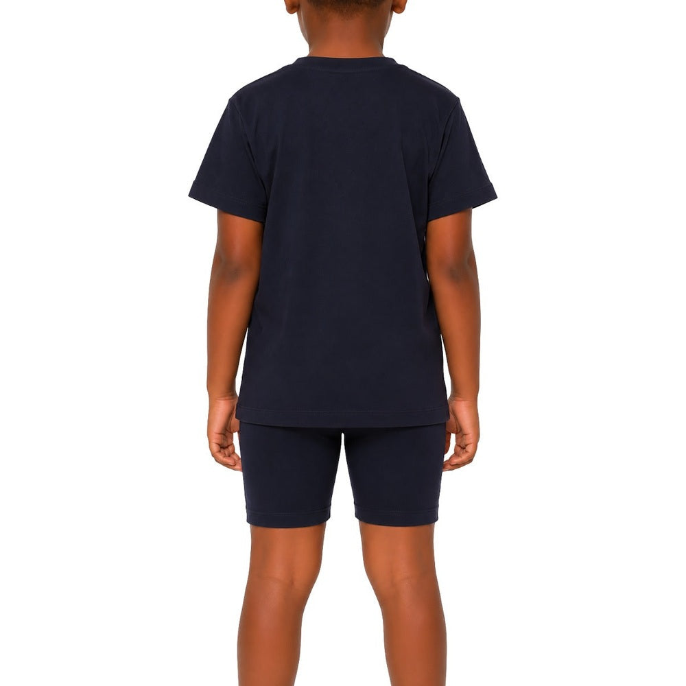 Polo Girls Isla Embroided Short Sleeve T-Shirt In Navy