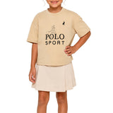 Polo Girls Ellie Sport Short Sleeve T-Shirt In Desert