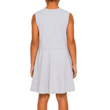 Polo Girls Jordan Rope Sleeveless Dress In Ice Blue