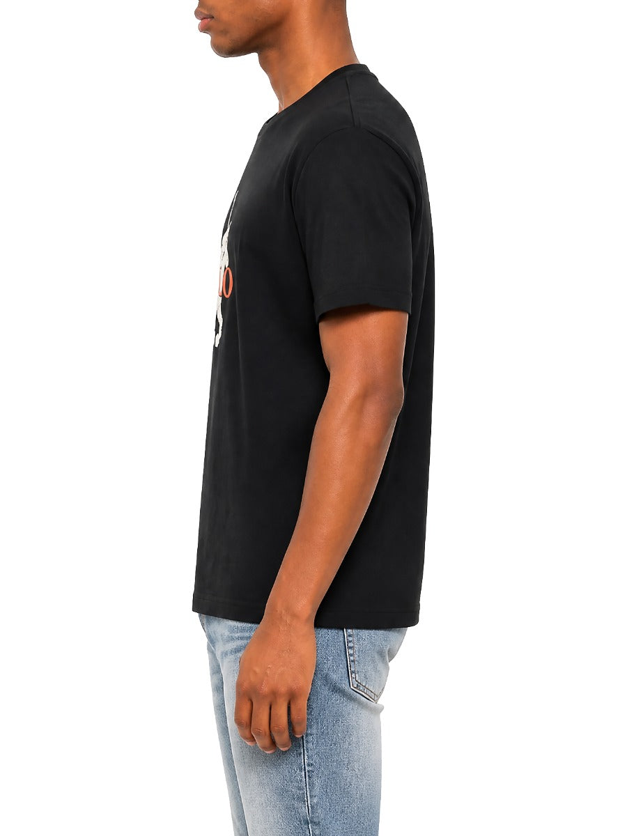 Polo Mens Graphic Logo T-Shirt In Navy