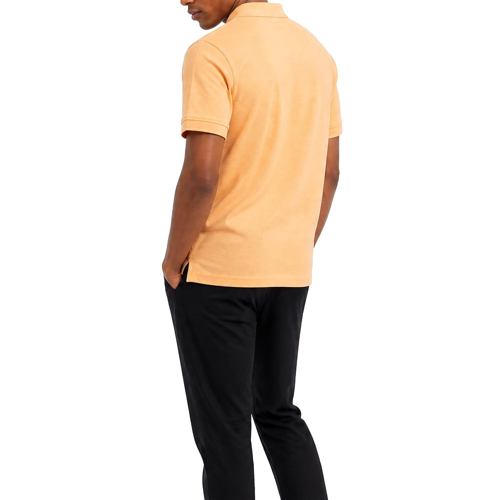 Polo Mens Essential Pique Golfer in Peach