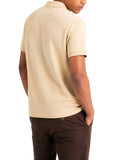 Polo Mens Essential Pique Golfer In Camel
