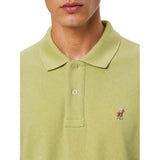 Polo Mens Essential Pique Golfer In Light Green