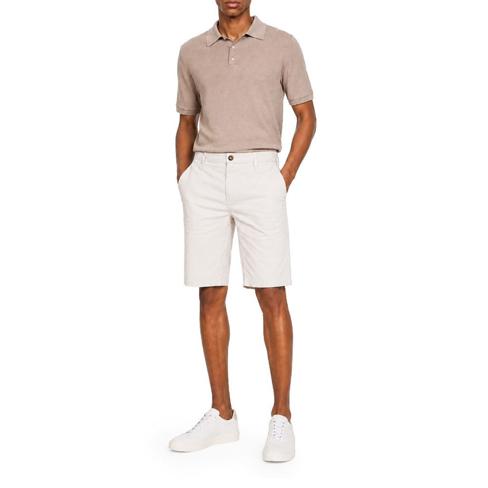Polo Mens Essential Cotton Chino Shorts In Bone