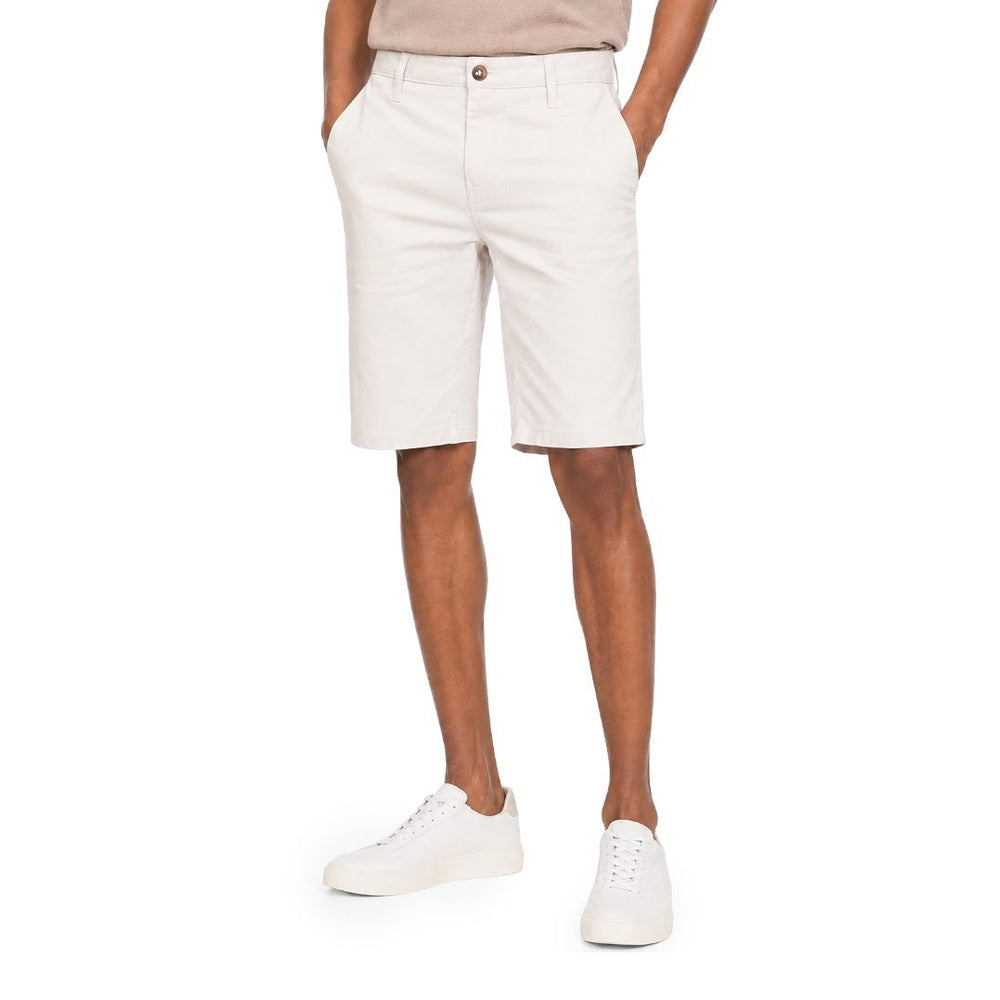 Polo Mens Essential Cotton Chino Shorts In Bone
