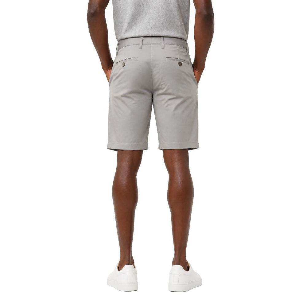 Polo Mens Essential Cotton Chino Shorts In Light Grey
