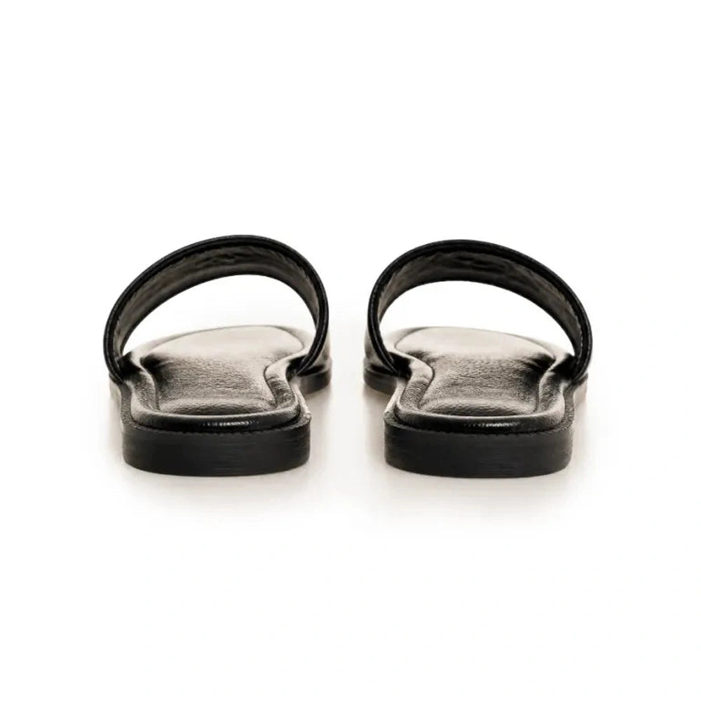 Polo Womens Circle Trim Slide In Black