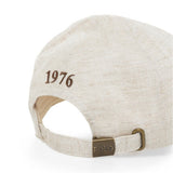 Polo Mens 6 Panel Linen Peak Cap In Stone