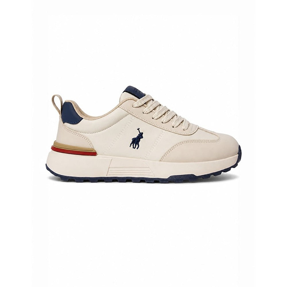 Polo Mens T-Toe Runner Sneakers In Stone Multi