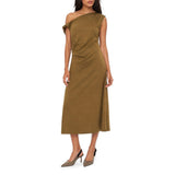 Polo Womens Poppy Sleeveless Rouge Dress In Green