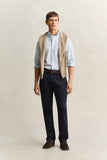 Gant Mans Regular Desert Jeans In Navy