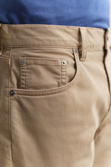 Gant Mans Regular Desert Jeans In Dark Khaki