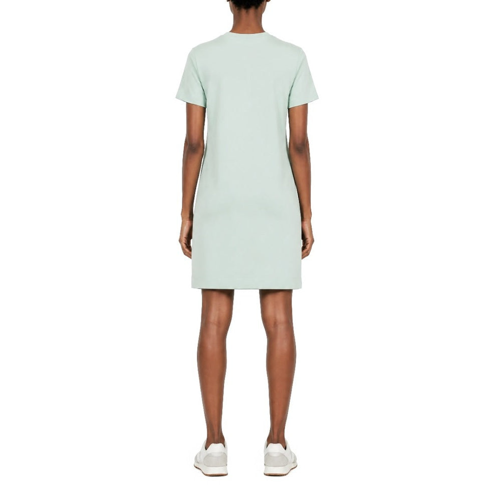 Polo Womens Nandi Short Sleeves T-Shirt Dress In Mint