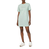Polo Womens Nandi Short Sleeves T-Shirt Dress In Mint