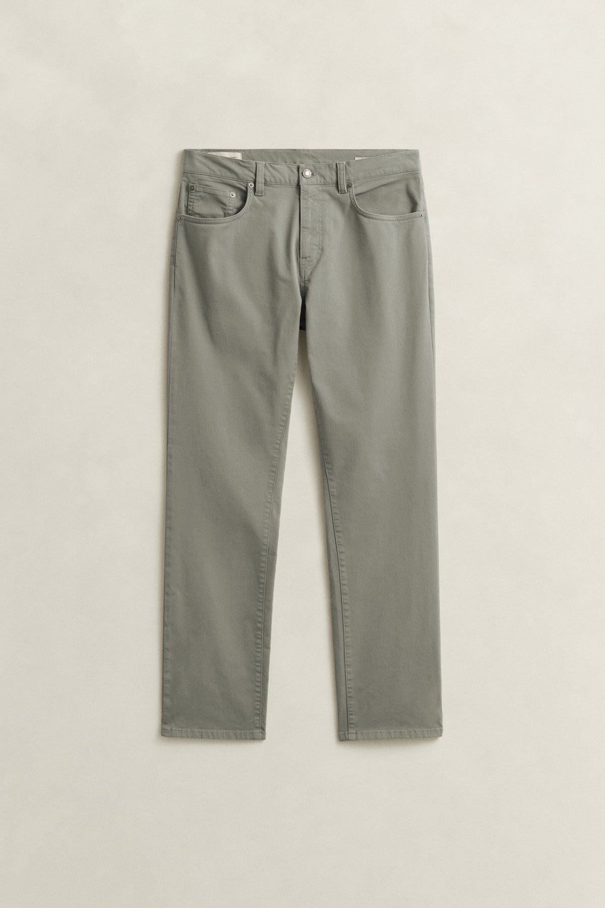 Gant Mans Regular Desert Jeans In Grey