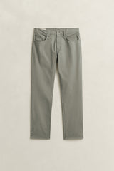 Gant Mans Regular Desert Jeans In Grey