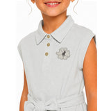 Polo Girls Daniela Applique Golfer Dress In Blue
