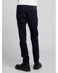 Replay Mens Willibi Regular Slim Fit Jean In Dark Navy