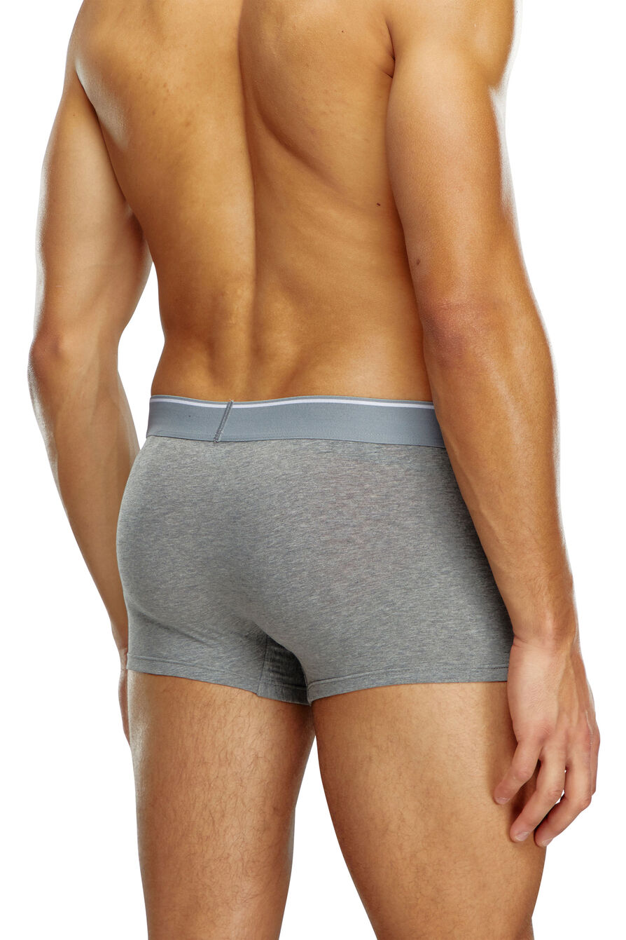 Diesel Mens M Umbx Damien 3 Pack Boxers In Grey Multi