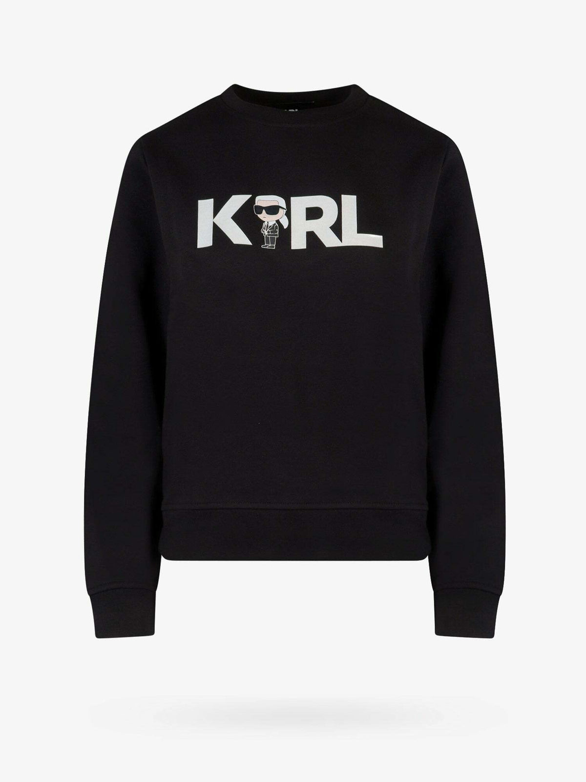 Karl Lagerfeld Ladies Sweatshirt In Black